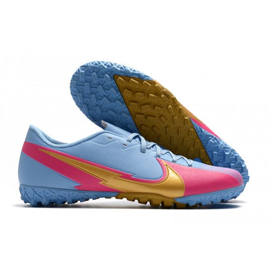 Nike Mercurial Vapor 13 Academy TF Blue Pink Gold 39-45