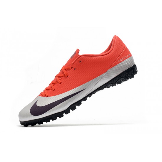 Nike Mercurial Vapor 13 Academy TF Red Silver Purple 39-45