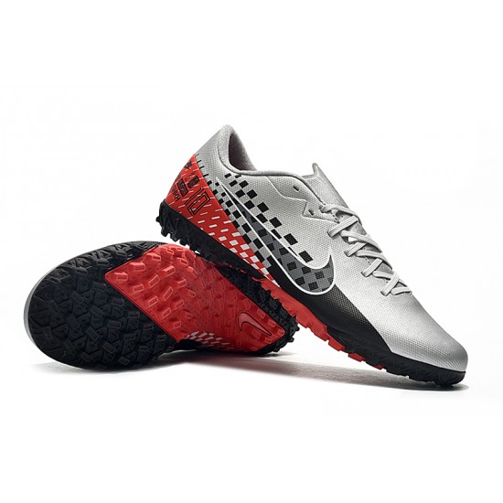 Nike Mercurial Vapor 13 Academy TF Silver Red Black 39-45