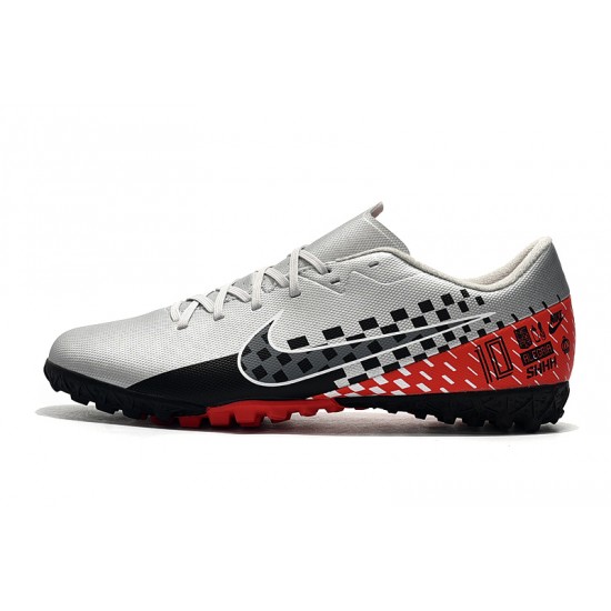 Nike Mercurial Vapor 13 Academy TF Silver Red Black 39-45