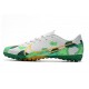 Nike Mercurial Vapor 13 Academy TF White Green Gold 39-45