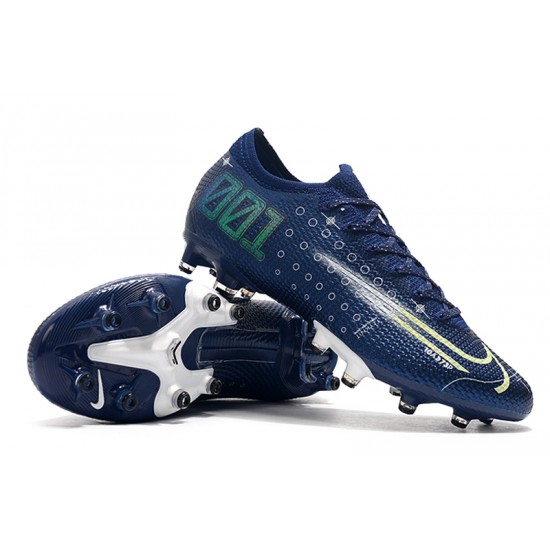 Nike Mercurial Vapor 13 Elite AG Blue White Green 39-45