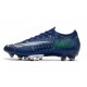 Nike Mercurial Vapor 13 Elite AG Blue White Green 39-45