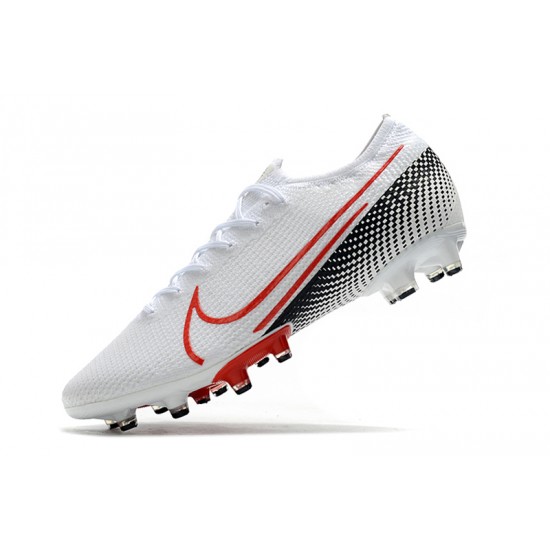 Nike Mercurial Vapor 13 Elite AG White Black Red 39-45