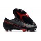 Nike Mercurial Vapor 13 Elite FG Black Red 39-45