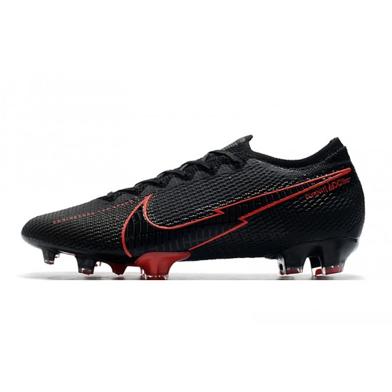 Nike Mercurial Vapor 13 Elite FG Black Red 39-45