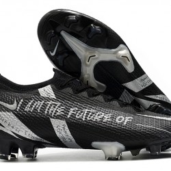 Nike Mercurial Vapor 13 Elite FG Black Silver 39-45