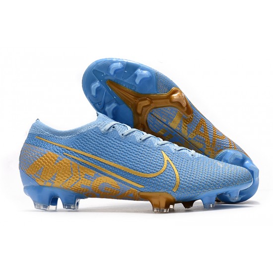 Nike Mercurial Vapor 13 Elite FG Blue Gold 39-45