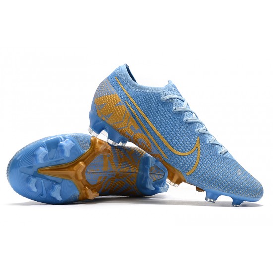 Nike Mercurial Vapor 13 Elite FG Blue Gold 39-45