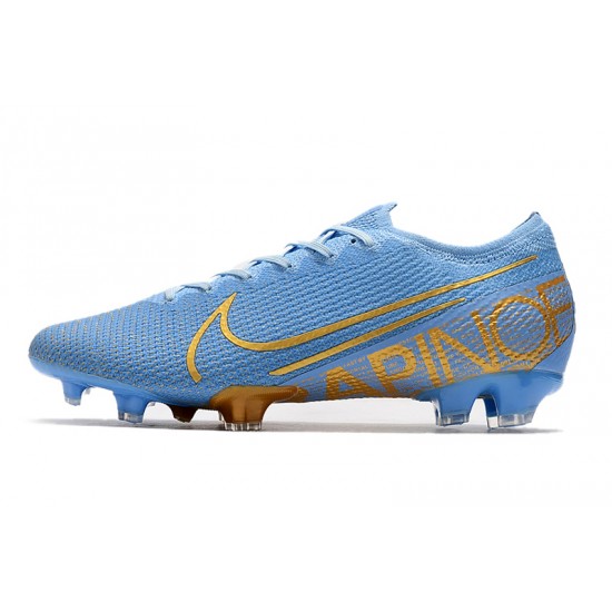 Nike Mercurial Vapor 13 Elite FG Blue Gold 39-45