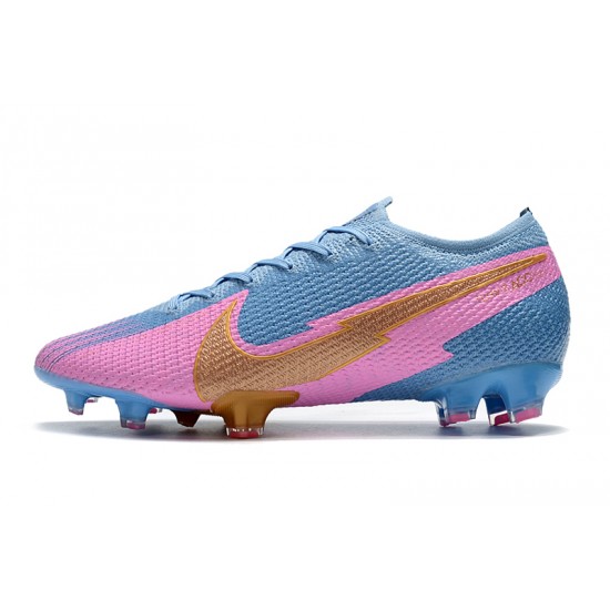 Nike Mercurial Vapor 13 Elite FG Blue Pink Gold 39-45