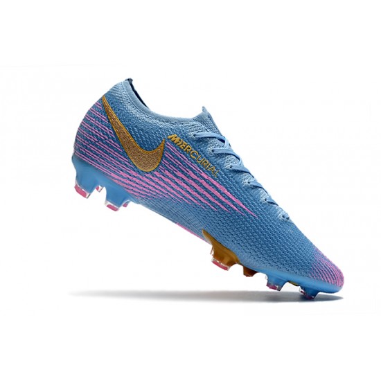 Nike Mercurial Vapor 13 Elite FG Blue Pink Gold 39-45