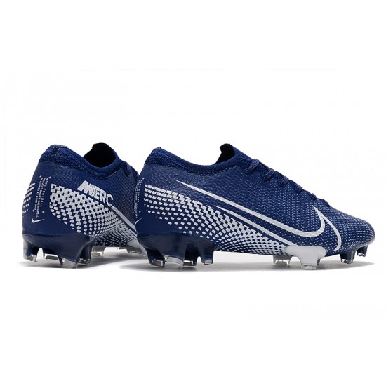 Nike Mercurial Vapor 13 Elite FG Blue White 39-45