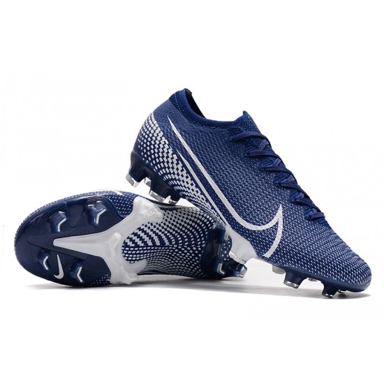 Nike Mercurial Vapor 13 Elite FG Blue White 39-45