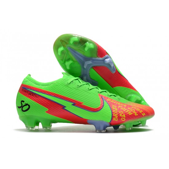 Nike Mercurial Vapor 13 Elite FG Green Red Blue 39-45