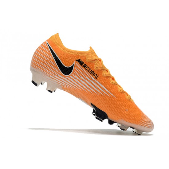 Nike Mercurial Vapor 13 Elite FG Orange Black White 39-45