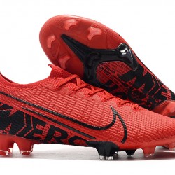 Nike Mercurial Vapor 13 Elite FG Red Black 39-45