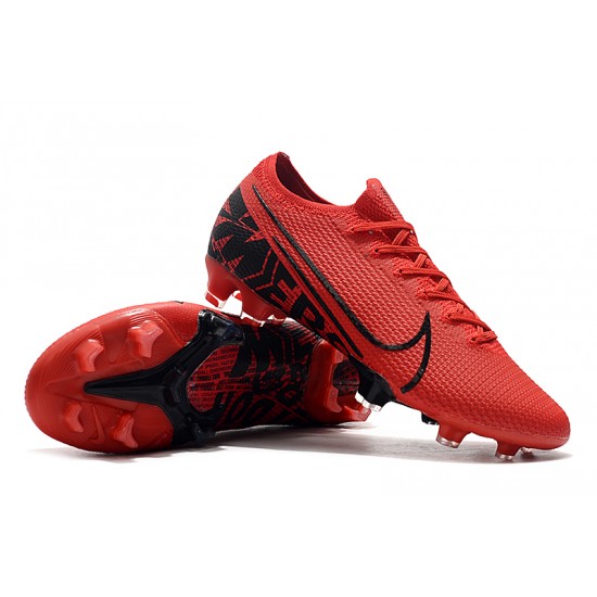 Nike Mercurial Vapor 13 Elite FG Red Black 39-45