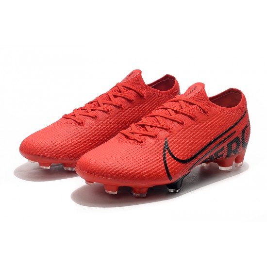 Nike Mercurial Vapor 13 Elite FG Red Black 39-45