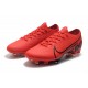 Nike Mercurial Vapor 13 Elite FG Red Black 39-45