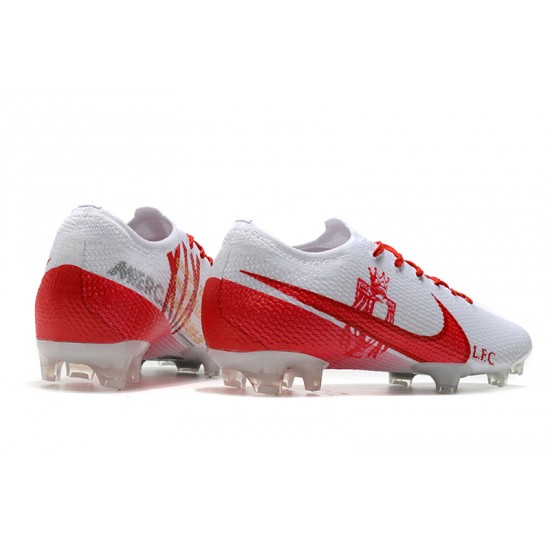 Nike Mercurial Vapor 13 Elite FG Red White 39-45