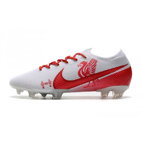 Nike Mercurial Vapor 13 Elite FG Red White 39-45