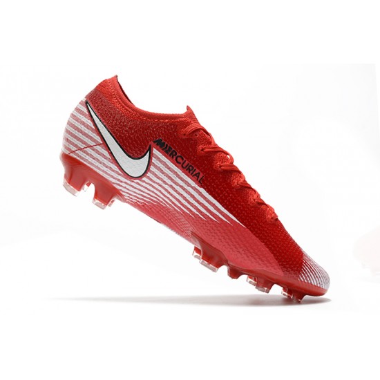 Nike Mercurial Vapor 13 Elite FG Red White Black 39-45