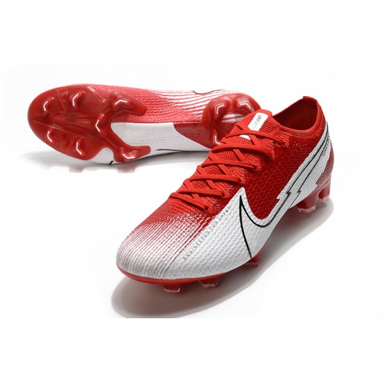 Nike Mercurial Vapor 13 Elite FG Red White Black 39-45