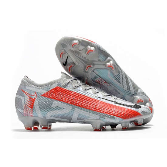 Nike Mercurial Vapor 13 Elite FG Silver Red 39-45