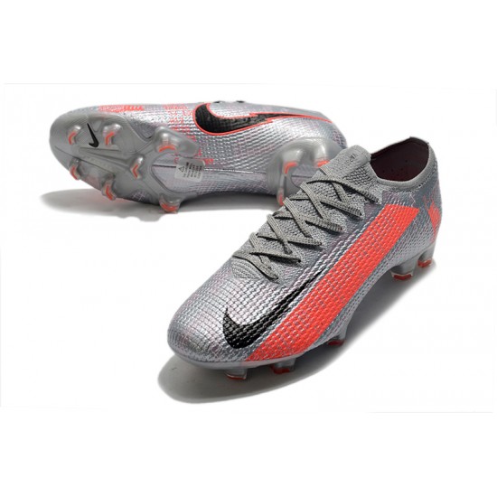 Nike Mercurial Vapor 13 Elite FG Silver Red 39-45