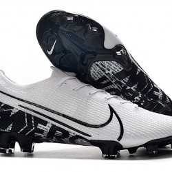 Nike Mercurial Vapor 13 Elite FG White Black 39-45