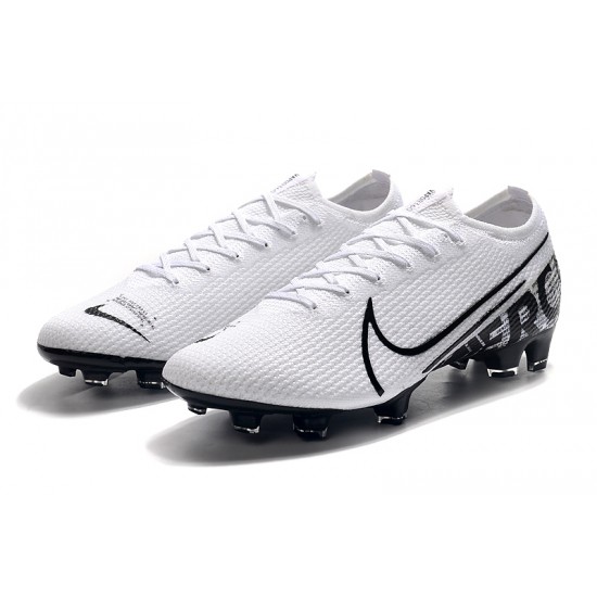 Nike Mercurial Vapor 13 Elite FG White Black 39-45