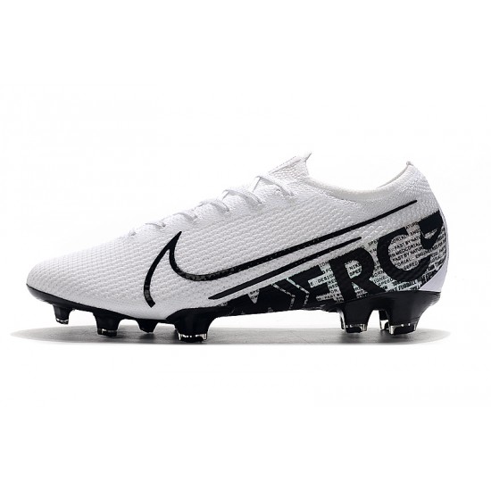 Nike Mercurial Vapor 13 Elite FG White Black 39-45