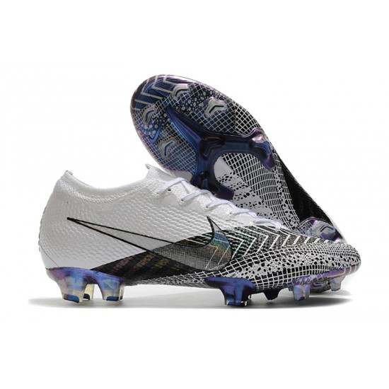 Nike Mercurial Vapor 13 Elite FG White Black Grey 39-45