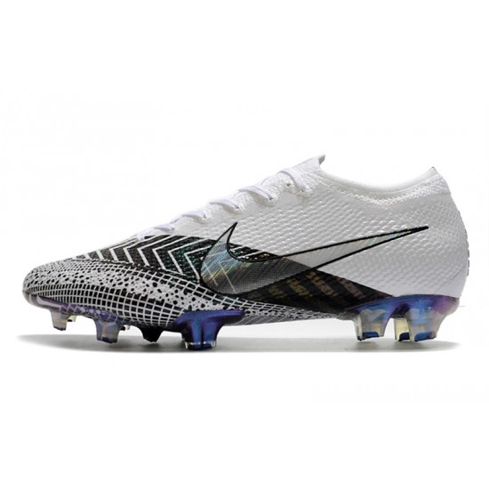 Nike Mercurial Vapor 13 Elite FG White Black Grey 39-45