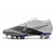 Nike Mercurial Vapor 13 Elite FG White Black Grey 39-45