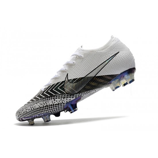 Nike Mercurial Vapor 13 Elite FG White Black Grey 39-45