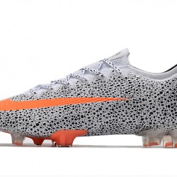 Nike Mercurial Vapor 13 Elite FG White Black Orange 39-45