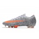 Nike Mercurial Vapor 13 Elite FG White Black Orange 39-45