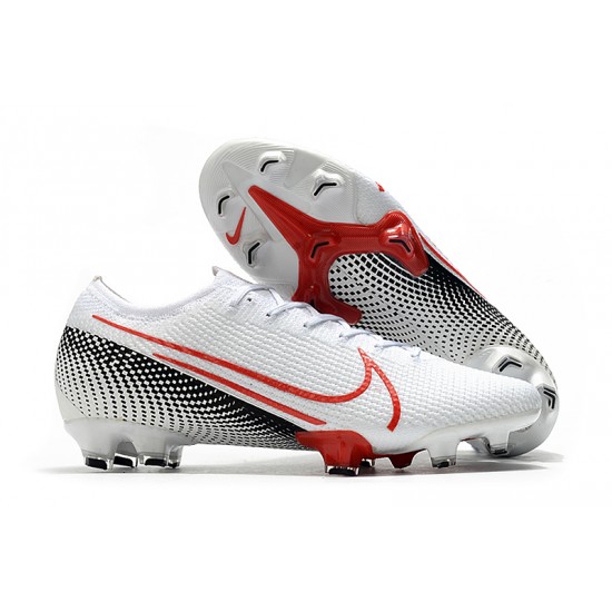 Nike Mercurial Vapor 13 Elite FG White Black Red 39-45