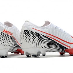 Nike Mercurial Vapor 13 Elite FG White Black Red 39-45