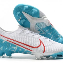 Nike Mercurial Vapor 13 Elite FG White Blue Red 39-45