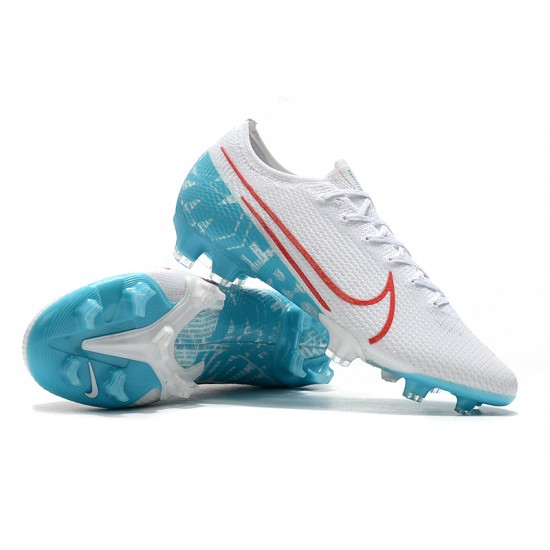 Nike Mercurial Vapor 13 Elite FG White Blue Red 39-45