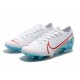 Nike Mercurial Vapor 13 Elite FG White Blue Red 39-45