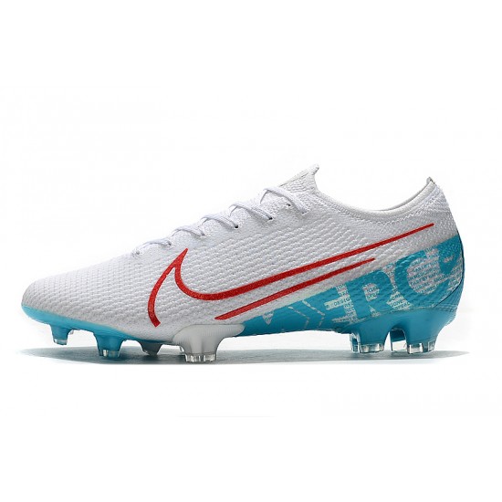 Nike Mercurial Vapor 13 Elite FG White Blue Red 39-45