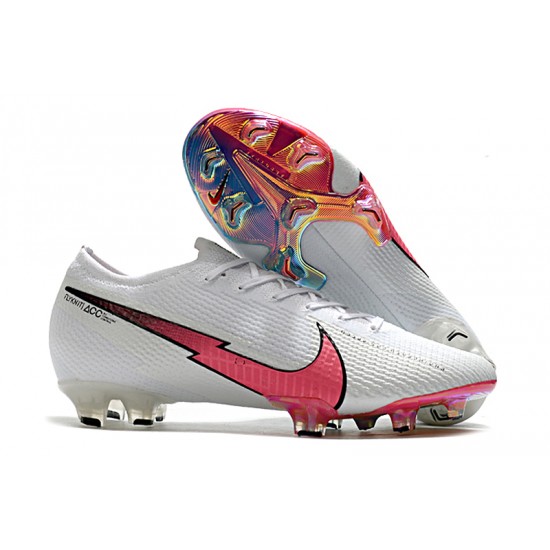 Nike Mercurial Vapor 13 Elite FG White Pink Blue 39-45