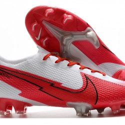 Nike Mercurial Vapor 13 Elite FG White Red Black 39-45