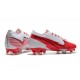 Nike Mercurial Vapor 13 Elite FG White Red Black 39-45