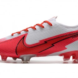 Nike Mercurial Vapor 13 Elite FG White Red Black 39-45