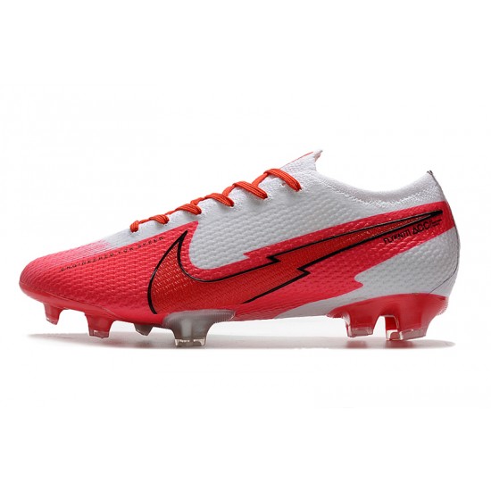 Nike Mercurial Vapor 13 Elite FG White Red Black 39-45